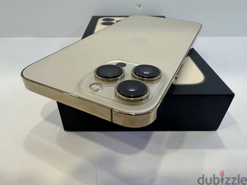Apple iPhone 13 Pro Max, Gold | ايفون ١٣ بروماكس، ذهبي، بالعلبة 2
