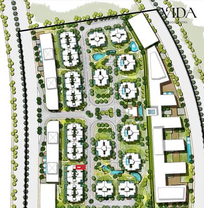 For sale Apartment 125 m Corner La Colina Compound Sheikh Zayed on top of hill with the best location cheaper than the company price of 3 million