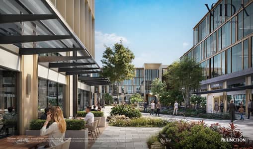 Office 85 sqm for sale with one free parking slot in Junction Mall by Majid Al Futtaim next to Mall of Egypt with 5% down payment