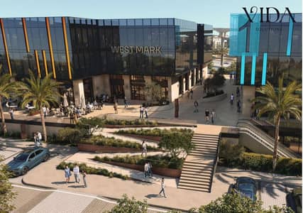 Office for sale 42m in West Mark Mall 6th of October on 26th of July Corridor, with installments up to 10 years