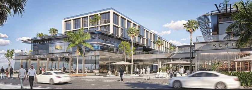For sale 45 sqm shop directly on Al-Hawr Central Street, in 6th of October City Mall C9 Down payment of 127,500 with installments over 100 months