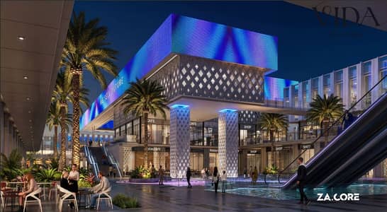 Own your shop 41 square meters for sale in The Core Mall directly on Dasher Road, directly in front of Beverly Hills with a down payment of 1% and installment over 100 months