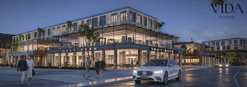 For sale 56 sqm Office directly on Al-Hawr Central Street, in 6th of October City Mall C9 Down payment of 33,600 with installments over 100 months
