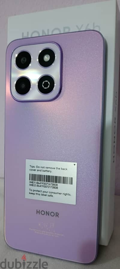 موبايل هونر HONOR X6b كسر زيرو بالكرتونة