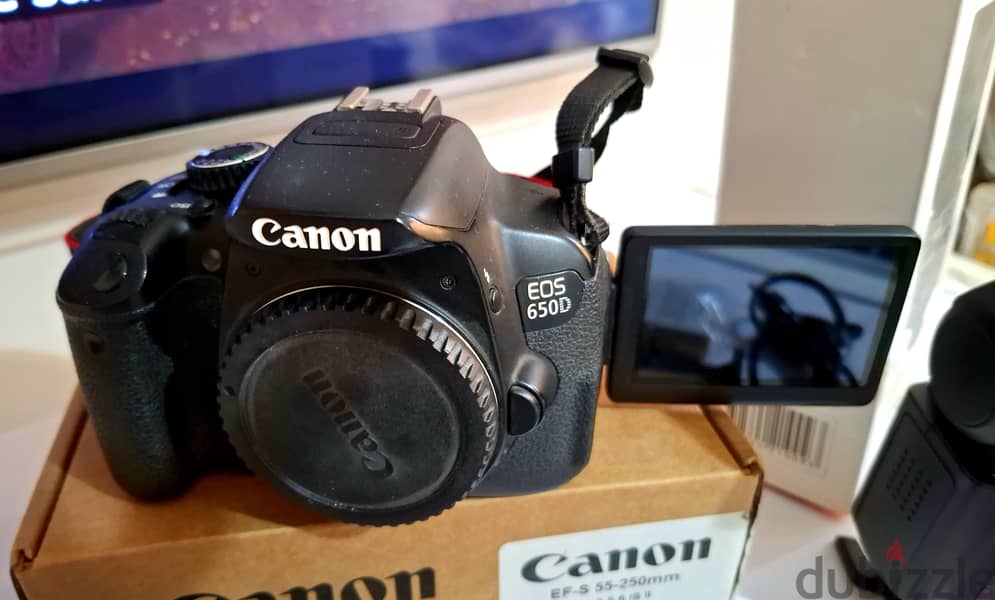Canon 650D Kit + Godox Flash, Trigger, Tripod & Accessori 3