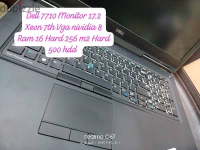 نفيديا 8 جيجا dell 7710 Xeon 7th للعمل الشاق