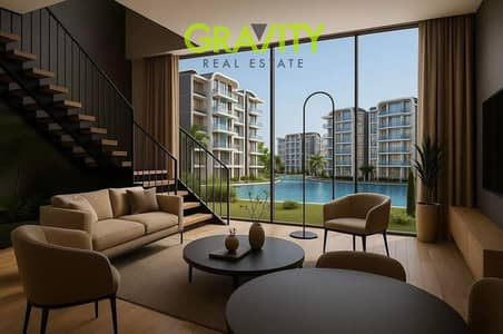 50% discount on an immediate apartment in the first smart compound in Shorouk - Duplex for sale - Shorouk City - Valencia