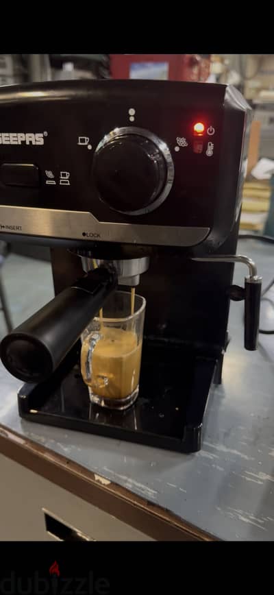 Espresso coffee machine