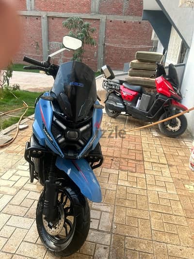 اسكوتر اكس رود ازرق keeway x-road