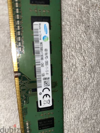 رامه اربعه جيجا ddr3 samsung