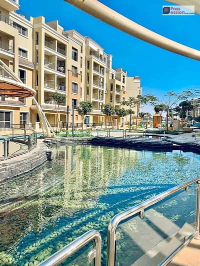 Apartment for sale in Sarai, New Cairo (3 rooms) with 50% discount off total price, open view- prime location next Madinaty minutes from Golden Square