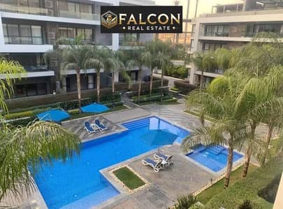 شقه باقل سعر في المشروع مع اميز لوكيشن + تقسيمه + فيو pool-garden دور متكرر بجوار El Patio Casa- Cleopatra Palace El Shorouk- Granda El Shorouk