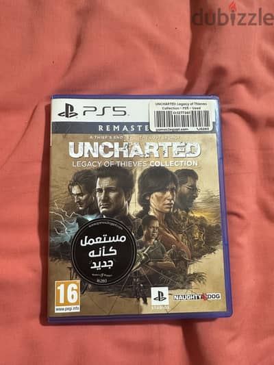 Uncharted legacy of thieves collection ps5