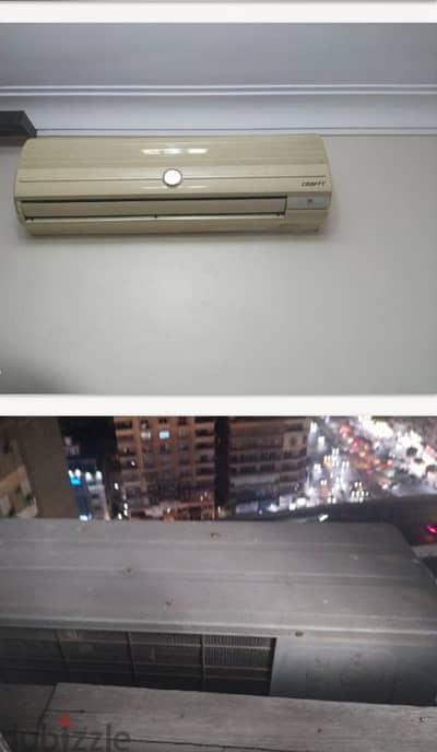 للبيع عدد ٢ تكييف كرافت سبليت ٢. ٢٥ حصان مستعمل ، مواصفات خليجى ب