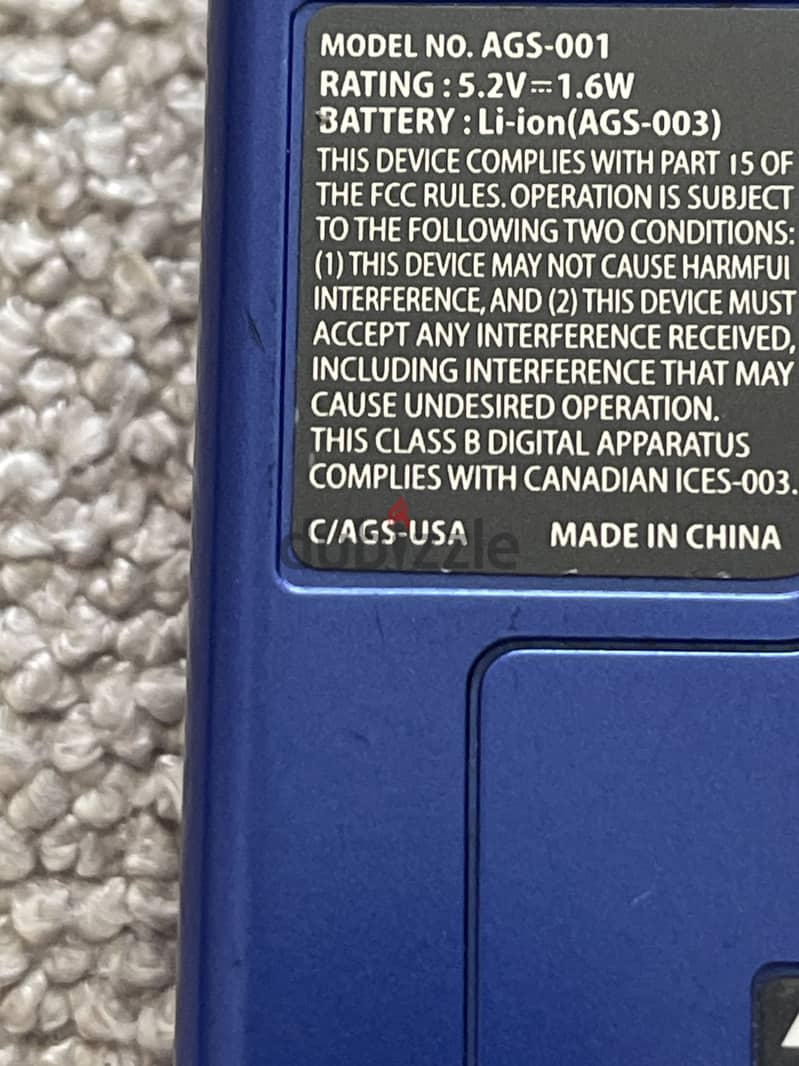 Nintendo Gameboy advance SP 3
