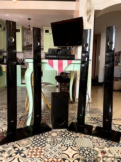 مسرح منزلي lg بلوتوث 1000 W