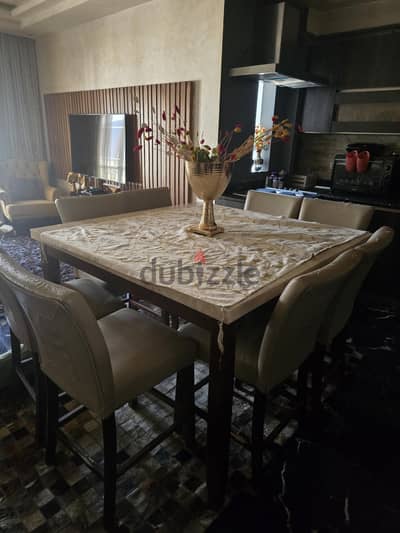 Malaysian Table and 8 chairs