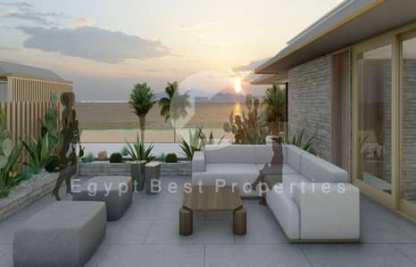 @Penthouse 3bedrooms+Roof @SomaBay Fully Finished Sea View Chalets with 5% Down Payment, Easy Installments up to 8 Years, and Near Delivery