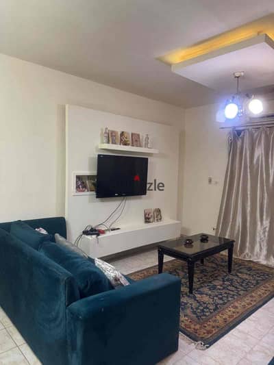 Furnished apartment for rent in Al Rehab the apartment is clean