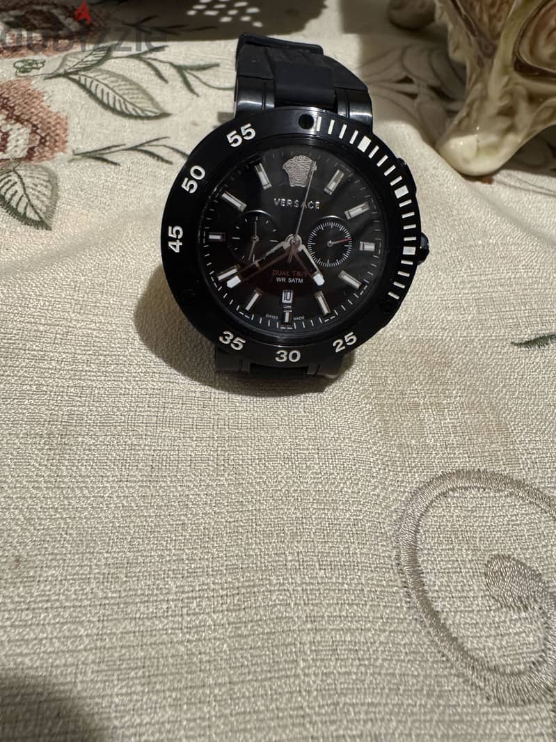 Versace watch , Black , excellent condition , Swiss made 14