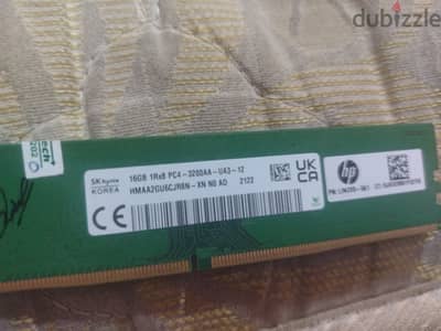رام 16 جيجا ddr4  3200 mhz