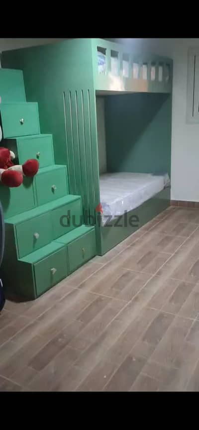 غرفة اطفال ٢ سرير بدورين