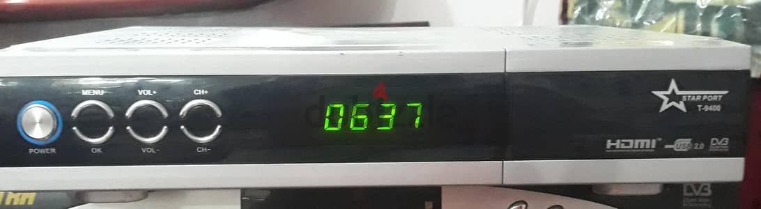 ريسيفر حديث  ستار بورت hd  ) t-9400  ) بالريموت الاصلى والكرتونة