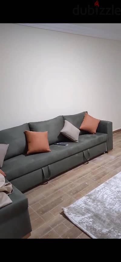 ركنة L shape بسرير