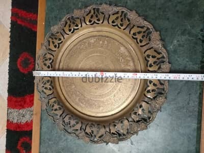 صينية تراثيه فاخرة نحاسيه