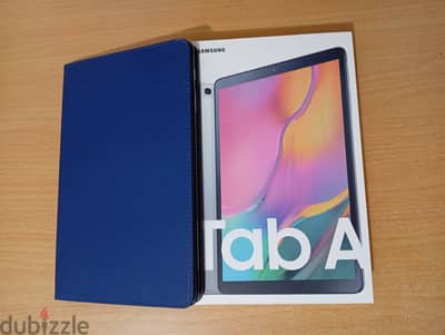 تابلت سامسونج جالاكسي تاب ايه T515 - 10.1 بالكرتونه وجراب جلد وسكرينه