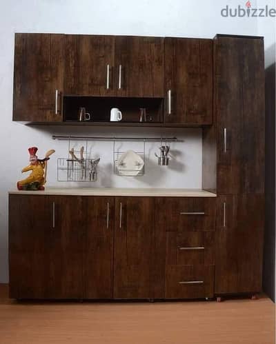 مطبخ +دولاب خزين Kitchen + Storage Cabinet