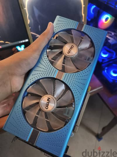كارت شاشه RX 590 8GB نسخة SAPPHIRE NITRO PLUSE