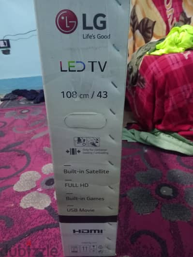 تلفزيون ٤٣ بورصه LG