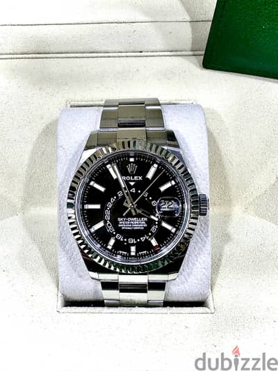 Rolex Sky-Dweller Black Dial Oyster Bracelet