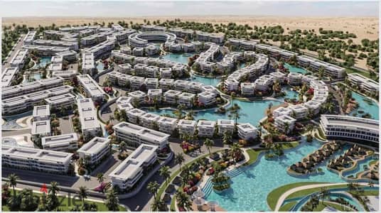 فرص ذهبية للبيع شاليهات في الساحل أمام ابراج العلمين مع رؤية اكثر من رائعة منطقة سيدي عبدالرحمن