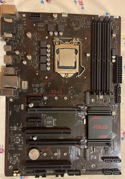 Motherboard Asus prime B250 plus معه معالج i5-7500
