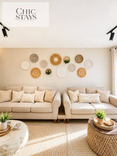 Chic Stays | Boho 2BR Lagoon View - Azha Pavo