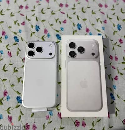 iPhone 17 pro مساحه ٢٥٦ ضمان سنتين
