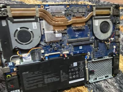 Asus tuf gaming f15 جايب بوردة Housing قطع غيار "شاشة+كارتgtx+هاوسينج"