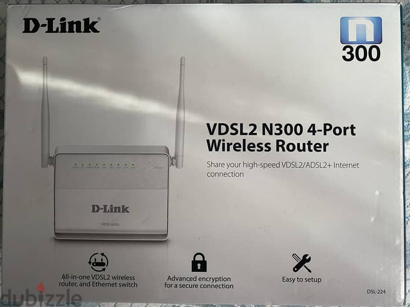 D Link Router راوتر 1