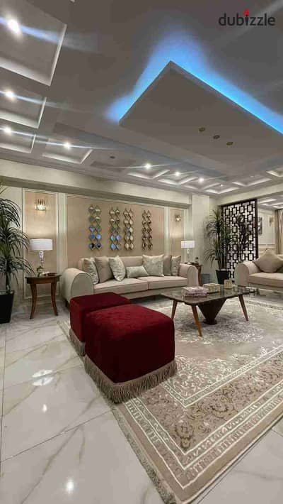 Furnished hotel apartment with hotel finishing for daily and monthly rent for families seeking elegant and distinguished accommodation