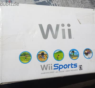جهاز wii أصلى وارد الخارج بحالة ممتازة متعدل يشتغل بفلاشة ومعاه فلاشة
