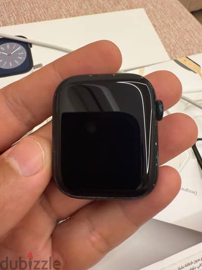 Apple Watch Series 8 45mm Midnight - Clean Condition (extra strap)