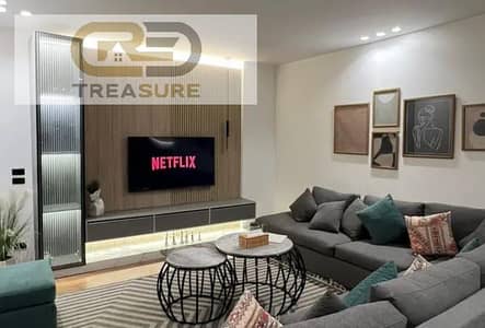 شقه بجاردن مفروشه للايجار في ليك فيو ريزيدنس - القاهره الجديده - Lake View Residence - new cairo