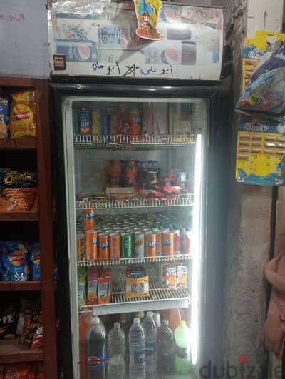 ثلاجة عرض چامبو استيراد حالة جيدة جدا