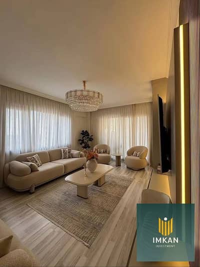 Apartment for sale in the Fifth Settlement, with installments over 10 years in Mayan Compound, ultra-super-lux finishing, and only a 10% down payment.