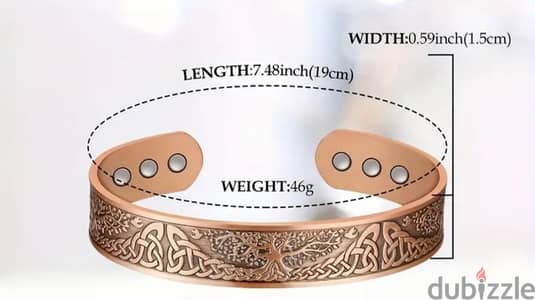 Pure Copper Magnetic Bracelet