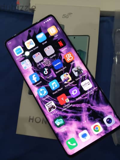 تليفون honor x9a يعتبر زي الجديد معاه كل حاجة 256 جيجا و8 رام