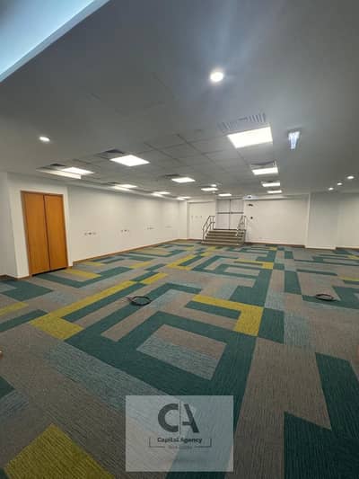 fully finished administrative office with air conditioning for rent 609 sqm – ​​on North 90th Street, prime location – Fifth Settlement