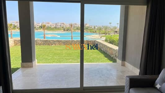 للبيع شاليه أرضي كورنر في هاسيندا باي الساحل الشمالي   موقع استثنائي – أول صف جولف  + فيو بحيرة مباشر + كورنر  جاهز للاستلام فورًا 